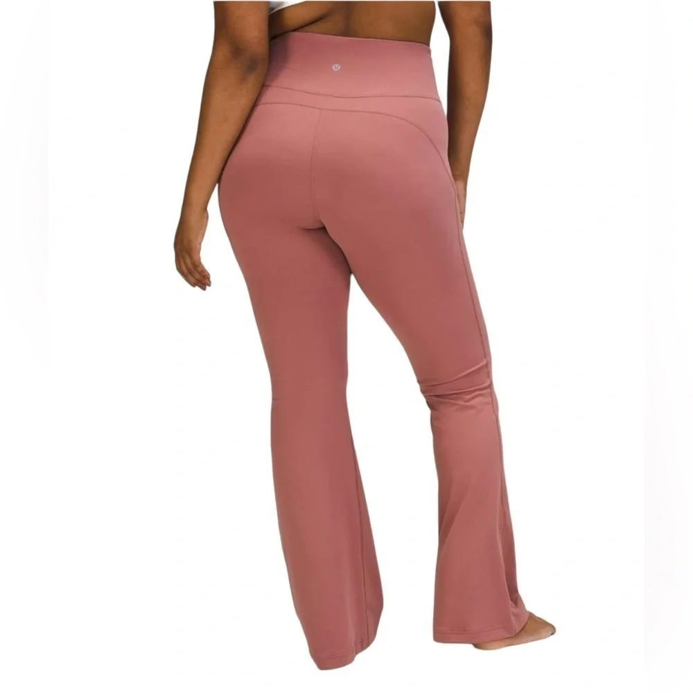 Lululemon Groove Pant Flare Super High-Rise Sz 4 Spiced Chai